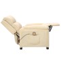 Cream fabric massage chair by vidaXL, Electric massage chairs - Ref: Foro24-342360, Price: 222,80 €, Discount: %