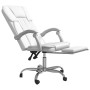 Silla de oficina reclinable cuero sintético blanco de vidaXL, Sillas de oficina - Ref: Foro24-349624, Precio: 119,33 €, Descu...