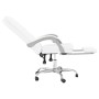 Silla de oficina reclinable cuero sintético blanco de vidaXL, Sillas de oficina - Ref: Foro24-349722, Precio: 133,99 €, Descu...