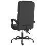 Silla de oficina reclinable masaje cuero sintético negro de vidaXL, Sillas de oficina - Ref: Foro24-349687, Precio: 143,05 €,...