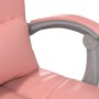 Pink synthetic leather massage reclining office chair by vidaXL, Office chairs - Ref: Foro24-349711, Price: 136,35 €, Discoun...