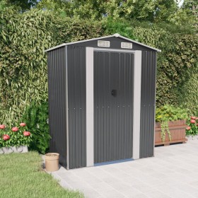 Galvanized steel garden shed anthracite 192x108x223 cm by vidaXL, Sheds - Ref: Foro24-319271, Price: 282,99 €, Discount: %