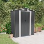 Gartenhaus aus verzinktem Stahl Anthrazit 192x108x223 cm von vidaXL, Schuppen - Ref: Foro24-319271, Preis: 279,49 €, Rabatt: %