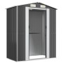 Galvanized steel garden shed anthracite 192x108x223 cm by vidaXL, Sheds - Ref: Foro24-319271, Price: 250,71 €, Discount: %