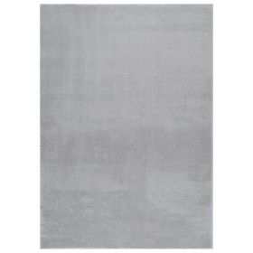 Gray Washable Soft Fluffy Short Pile Rug 120x170 cm by vidaXL, Rugs - Ref: Foro24-342193, Price: 49,86 €, Discount: %