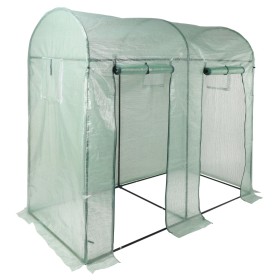 HI Greenhouse with 2 doors green by HI, Greenhouses - Ref: Foro24-435226, Price: 66,99 €, Discount: %