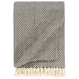 Anthracite gray cotton blanket 125x150 cm by vidaXL, Blankets - Ref: Foro24-133806, Price: 16,99 €, Discount: %