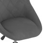 Swivel dining chairs 2 units dark gray velvet by vidaXL, dining chairs - Ref: Foro24-335434, Price: 96,99 €, Discount: %