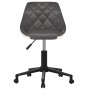 Gray and White Faux Leather Swivel Office Chair by vidaXL, Office chairs - Ref: Foro24-335466, Price: 86,08 €, Discount: %