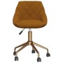 Swivel dining chairs 2 pcs brown velvet by vidaXL, dining chairs - Ref: Foro24-335515, Price: 115,99 €, Discount: %