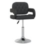 Swivel dining chairs 2 units black synthetic leather by vidaXL, dining chairs - Ref: Foro24-335558, Price: 171,74 €, Discount: %