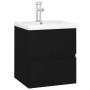 Furniture with black plywood sink by vidaXL, bathroom vanities - Ref: Foro24-3071622, Price: 162,49 €, Discount: %