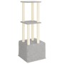 Cat scratching post with light gray sisal posts 133.5 cm by vidaXL, Cat furniture - Ref: Foro24-172083, Price: 41,30 €, Disco...