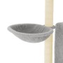 Rascador para gatos con postes de sisal gris claro 96,5 cm de vidaXL, Mobiliario para gatos - Ref: Foro24-172077, Precio: 43,...