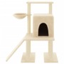 Cat scratching post with cream sisal posts 96.5 cm by vidaXL, Cat furniture - Ref: Foro24-172076, Price: 45,65 €, Discount: %