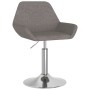 Silla de comedor giratoria tela gris oscuro de vidaXL, Sillas de comedor - Ref: Foro24-3084868, Precio: 71,99 €, Descuento: %