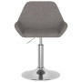 Silla de comedor giratoria tela gris oscuro de vidaXL, Sillas de comedor - Ref: Foro24-3084868, Precio: 71,99 €, Descuento: %