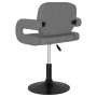 Light gray fabric swivel dining chair by vidaXL, dining chairs - Ref: Foro24-335587, Price: 81,99 €, Discount: %