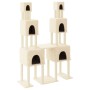 Cat scratching post with cream sisal posts 199 cm by vidaXL, Cat furniture - Ref: Foro24-172079, Price: 104,99 €, Discount: %