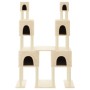 Cat scratching post with cream sisal posts 199 cm by vidaXL, Cat furniture - Ref: Foro24-172079, Price: 104,99 €, Discount: %