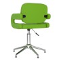 Swivel dining chairs 2 units green synthetic leather by vidaXL, dining chairs - Ref: Foro24-335666, Price: 168,99 €, Discount: %