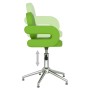 Swivel dining chairs 2 units green synthetic leather by vidaXL, dining chairs - Ref: Foro24-335666, Price: 168,99 €, Discount: %