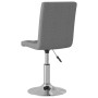 Swivel dining chairs 2 units light gray fabric by vidaXL, dining chairs - Ref: Foro24-335697, Price: 111,97 €, Discount: %