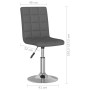 Sillas de comedor giratorias 2 unidades tela gris oscuro de vidaXL, Sillas de comedor - Ref: Foro24-335698, Precio: 110,16 €,...