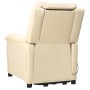 Liftable cream fabric massage chair by vidaXL, Electric massage chairs - Ref: Foro24-3098278, Price: 375,71 €, Discount: %