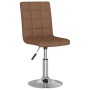 Swivel dining chairs 2 units brown fabric by vidaXL, dining chairs - Ref: Foro24-335700, Price: 122,99 €, Discount: %