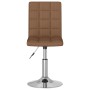 Swivel dining chairs 2 units brown fabric by vidaXL, dining chairs - Ref: Foro24-335700, Price: 122,99 €, Discount: %