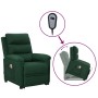 Dark green fabric lifting massage chair by vidaXL, Electric massage chairs - Ref: Foro24-3098275, Price: 404,75 €, Discount: %