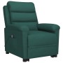 Sillón elevable tela verde oscuro de vidaXL, Sillones - Ref: Foro24-3098263, Precio: 360,42 €, Descuento: %