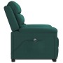 Sillón elevable tela verde oscuro de vidaXL, Sillones - Ref: Foro24-3098263, Precio: 360,42 €, Descuento: %