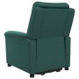 Sillón elevable tela verde oscuro de vidaXL, Sillones - Ref: Foro24-3098263, Precio: 360,42 €, Descuento: %