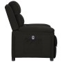 Sillón reclinable eléctrico de tela negro de vidaXL, Sillones - Ref: Foro24-3098965, Precio: 237,79 €, Descuento: %