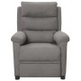 Sillón reclinable eléctrico tela gris claro de vidaXL, Sillones - Ref: Foro24-3098963, Precio: 246,31 €, Descuento: %