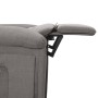 Electric recliner light gray fabric by vidaXL, Armchairs - Ref: Foro24-3098963, Price: 246,31 €, Discount: %