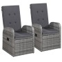 7-piece garden dining set with gray cushions by vidaXL, Garden sets - Ref: Foro24-3099476, Price: 1,00 €, Discount: %