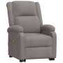 Sillón de masaje elevable tela gris taupé de vidaXL, Sillones de masaje eléctricos - Ref: Foro24-3110986, Precio: 433,06 €, D...