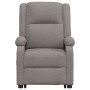 Sillón de masaje elevable tela gris taupé de vidaXL, Sillones de masaje eléctricos - Ref: Foro24-3110986, Precio: 433,06 €, D...