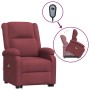 Red fabric elevating massage chair by vidaXL, Electric massage chairs - Ref: Foro24-3110982, Price: 388,99 €, Discount: %