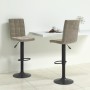 Kitchen stools 2 units light gray velvet by vidaXL, Kitchen stools - Ref: Foro24-335763, Price: 134,24 €, Discount: %