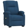 Sillón de masaje elevable de tela azul de vidaXL, Sillones de masaje eléctricos - Ref: Foro24-3124823, Precio: 395,99 €, Desc...