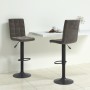 Kitchen stools 2 units dark gray velvet by vidaXL, Kitchen stools - Ref: Foro24-335764, Price: 116,72 €, Discount: %