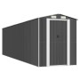 Garden shed anthracite galvanized steel 192x772x223 cm by vidaXL, Sheds - Ref: Foro24-3147456, Price: 1,00 €, Discount: %