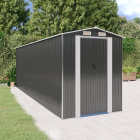 Garden shed anthracite galvanized steel 192x606x223 cm by vidaXL, Sheds - Ref: Foro24-3147454, Price: 960,92 €, Discount: %