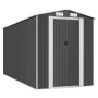 Galvanized steel garden shed anthracite 192x440x223 cm by vidaXL, Sheds - Ref: Foro24-3147452, Price: 708,29 €, Discount: %