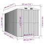 Galvanized steel garden shed anthracite 192x440x223 cm by vidaXL, Sheds - Ref: Foro24-3147452, Price: 708,29 €, Discount: %