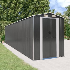 Garden shed anthracite galvanized steel 192x855x223 cm by vidaXL, Sheds - Ref: Foro24-3147457, Price: 1,00 €, Discount: %